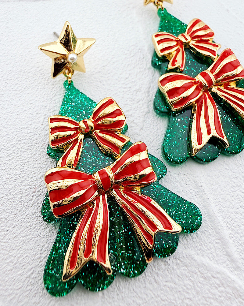 Verry Merry Tree Earrings