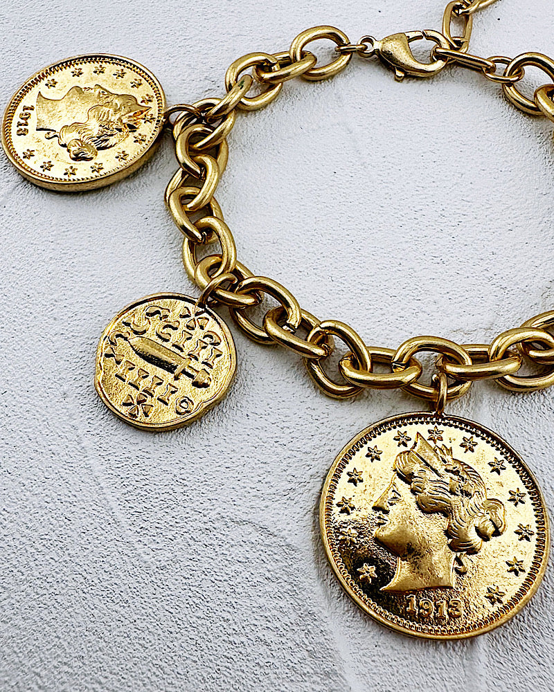 Charisma Coin Bracelet