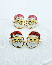 Ho Ho Ho Santa Studs