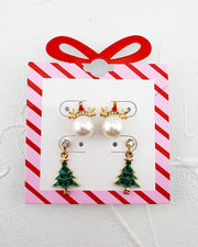 Jolly Good Vibes Earring Duo