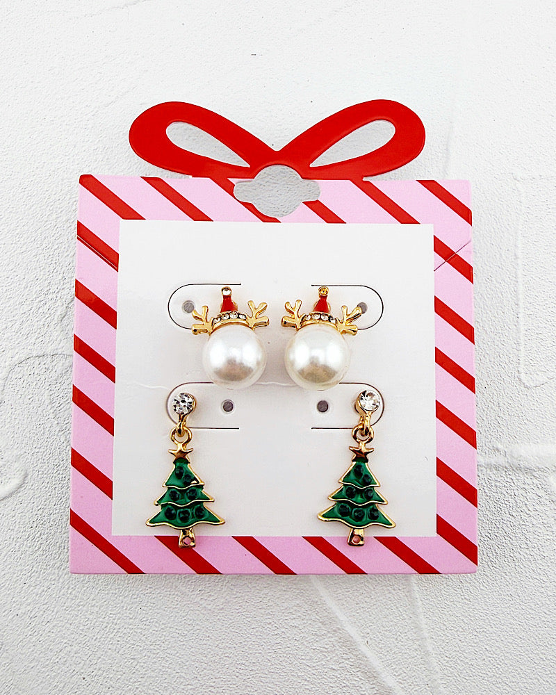 Jolly Good Vibes Earring Duo