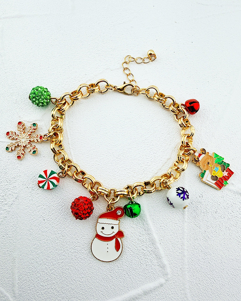 Up To Snow Good Charm Bracelet