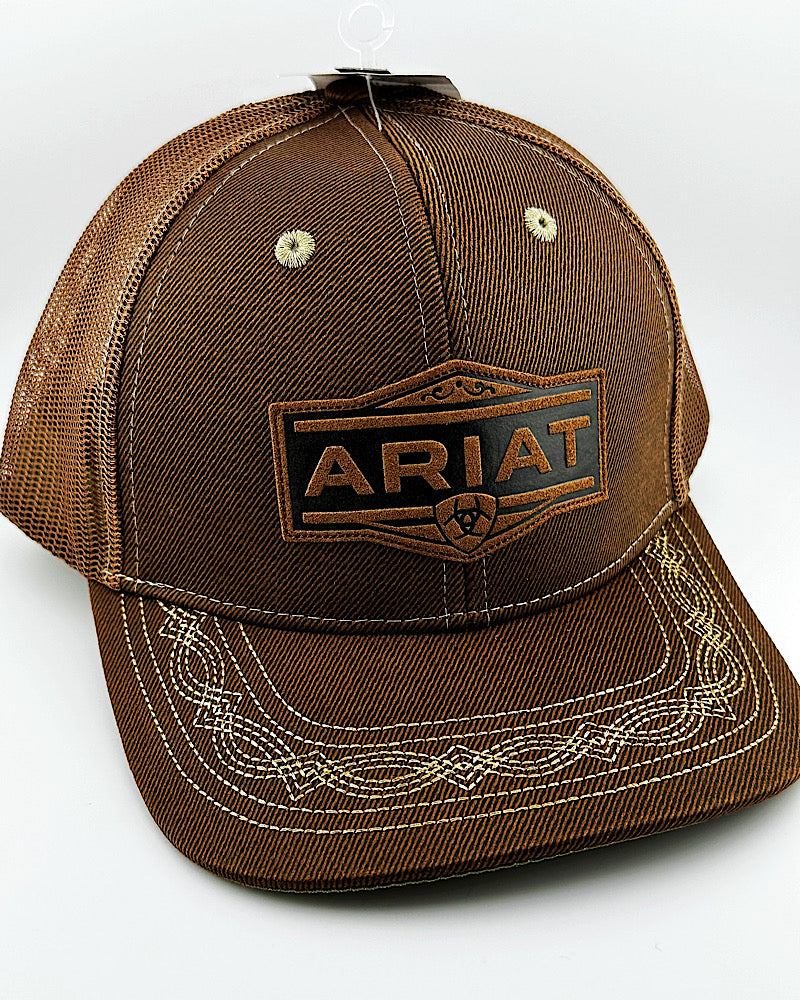 Ariat Vintage Logo Oil Skin Cap