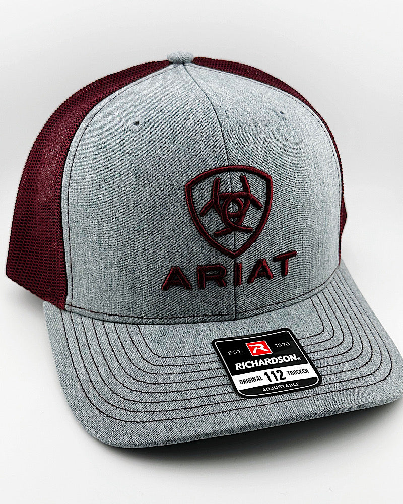 Ariat Burgundy Logo Cap