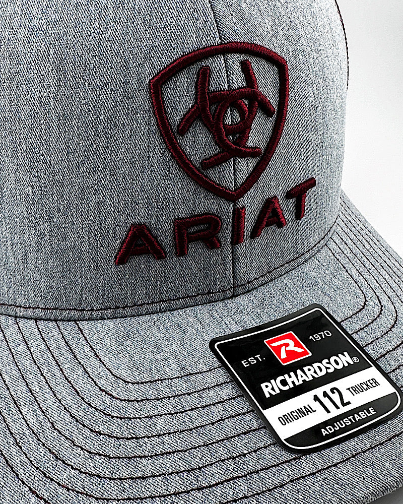 Ariat Burgundy Logo Cap