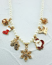 Jolly Good Vibes Charm Necklace