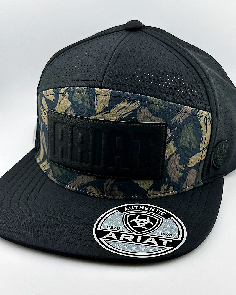 Ariat Camo Stroke Trucker Cap