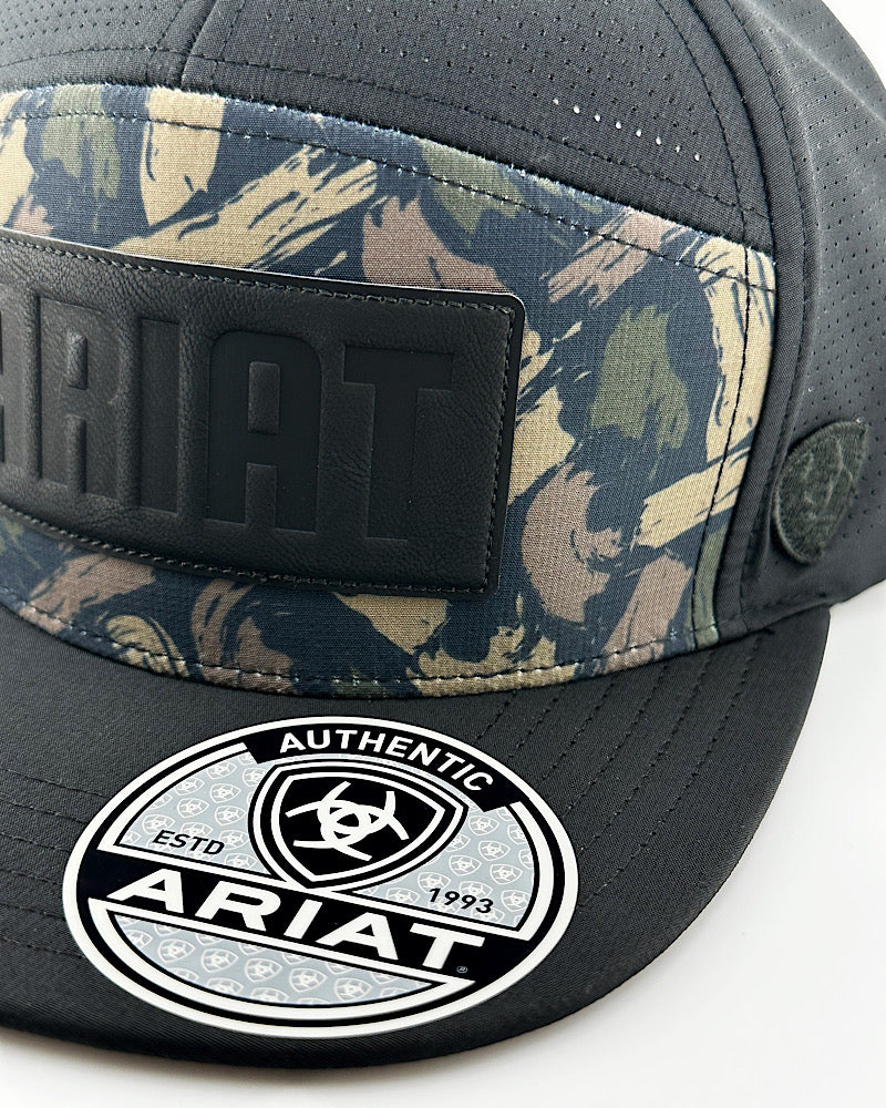 Ariat Camo Stroke Trucker Cap