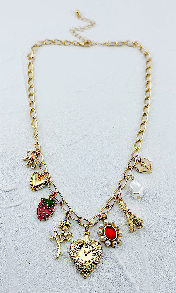 Paris Charm Necklace
