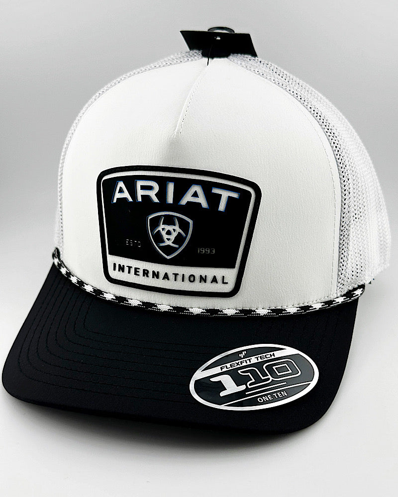 Ariat White Patch Cap