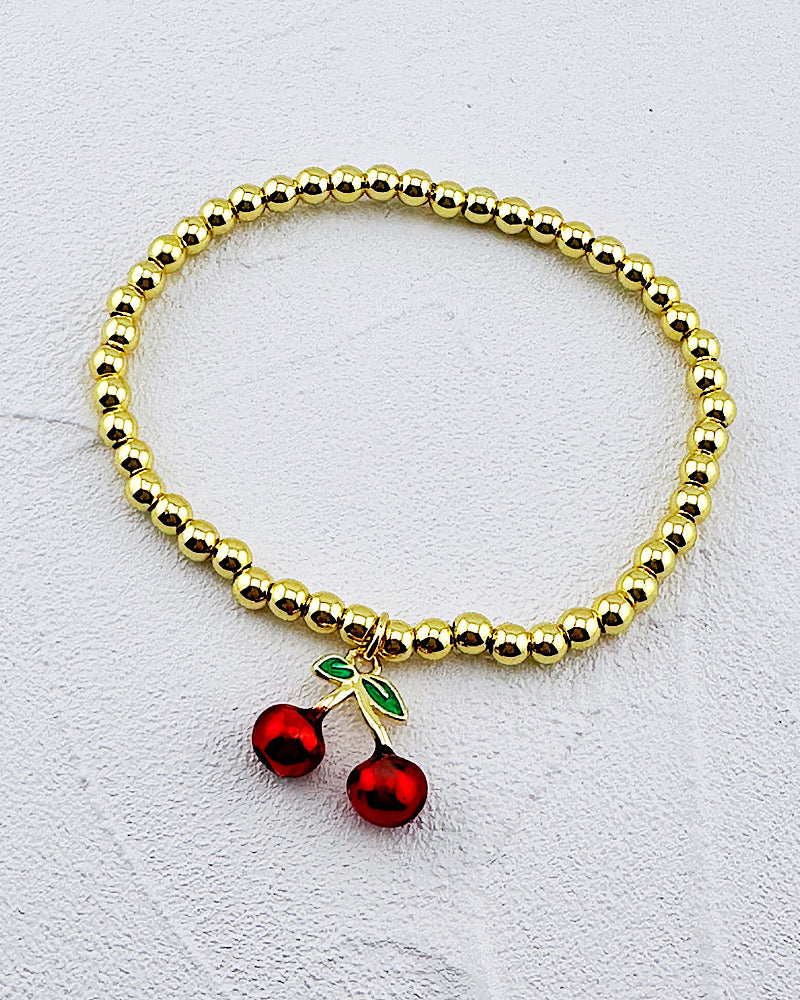Cherry Good Vibes Bracelet