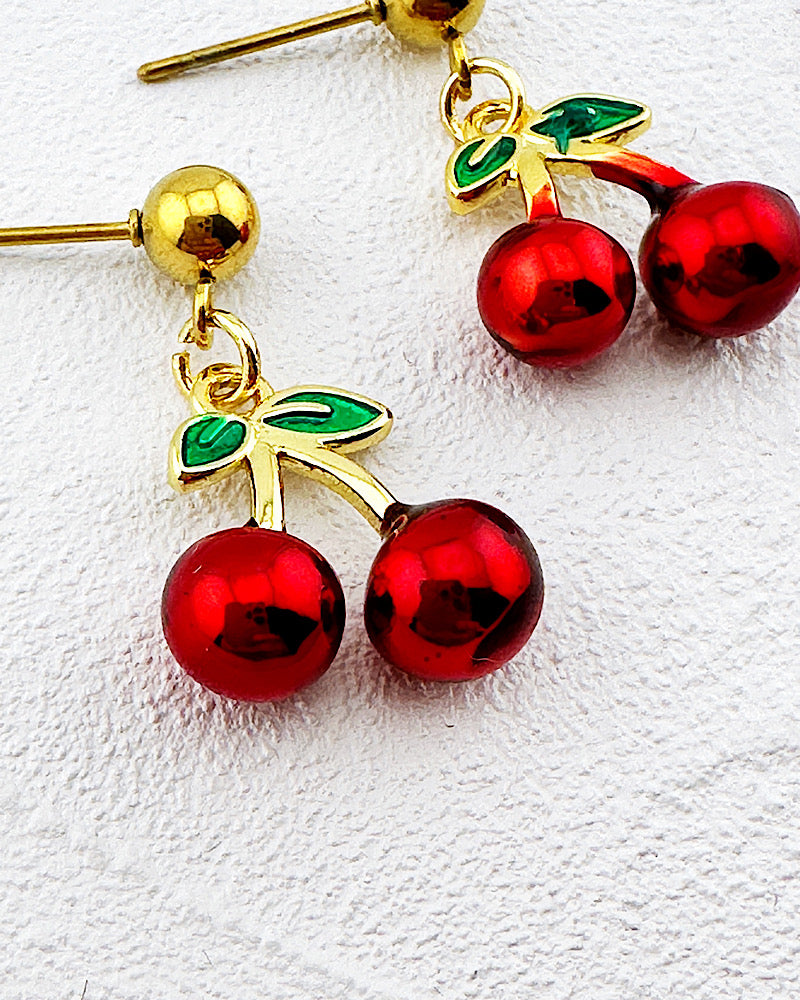 Cherry Good Vibes Earrings
