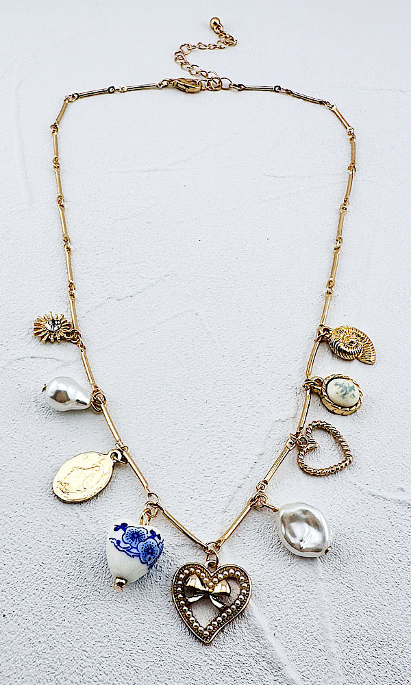 Bridget Charm Necklace