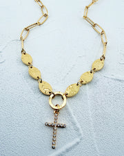 Halsey Cross Necklace