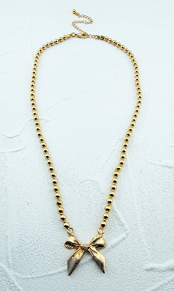 Grace Bow Necklace