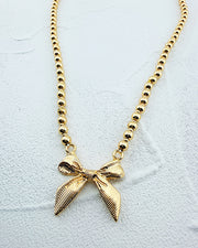 Grace Bow Necklace