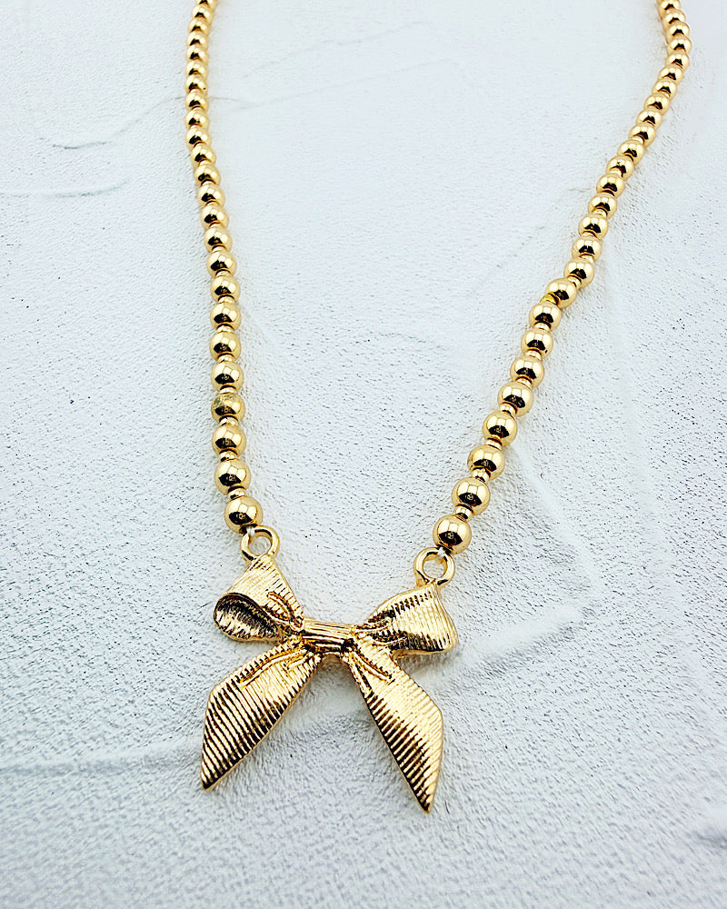 Grace Bow Necklace