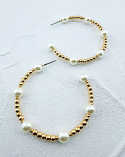 Penelope Pearl Hoops