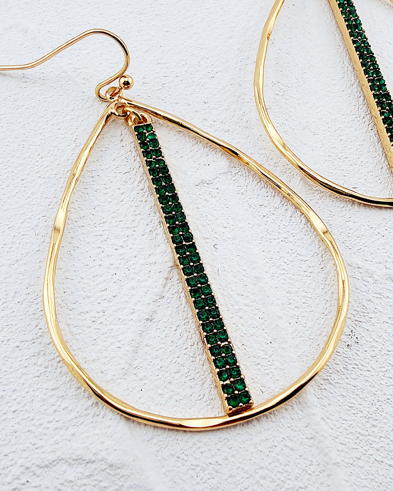 DeeDee Emerald Teardrops