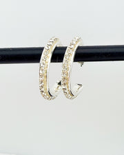 Sybil Rhinestone Hoops