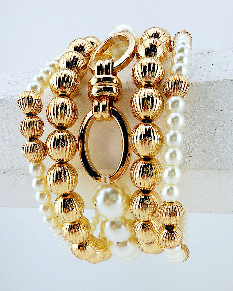 Noelle 5pc Bracelet Stack