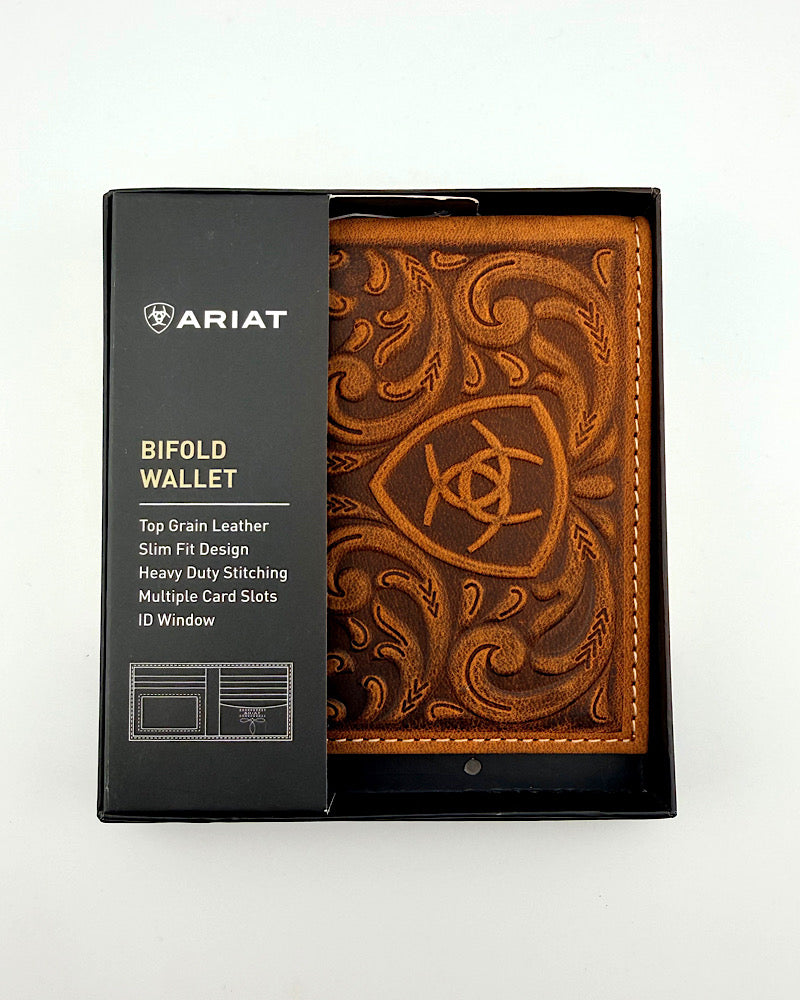 Ariat Scroll Bi-Fold Wallet