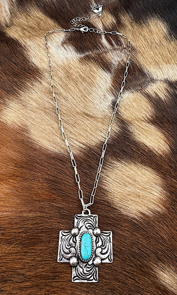 Prairie Cross Necklace