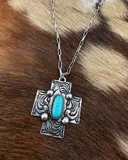 Prairie Cross Necklace