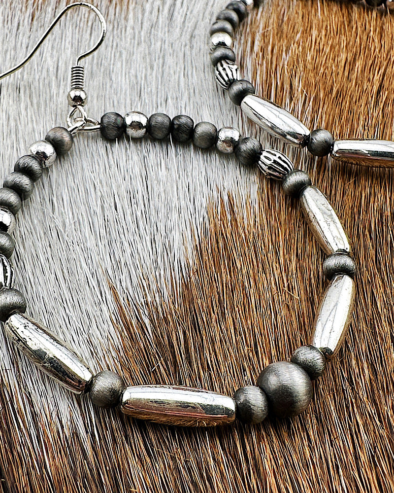 Kitty Pewter Earrings