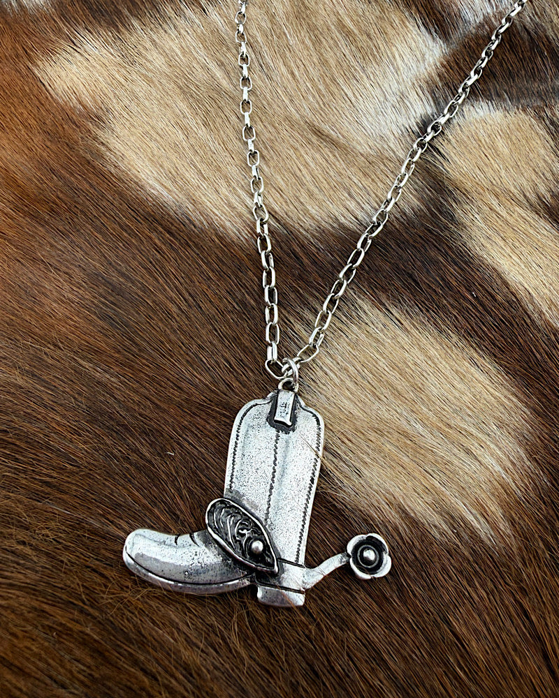 Billie Boot Necklace