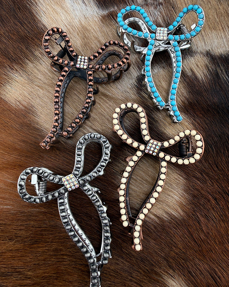 Bellamy Bow Hair Clip