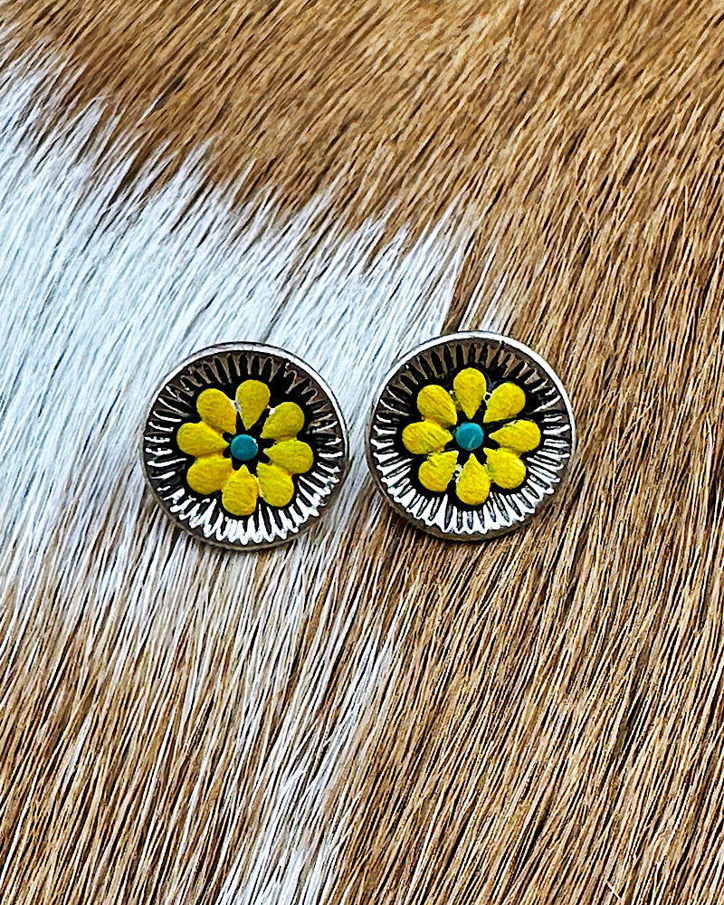 Henley Flower Studs