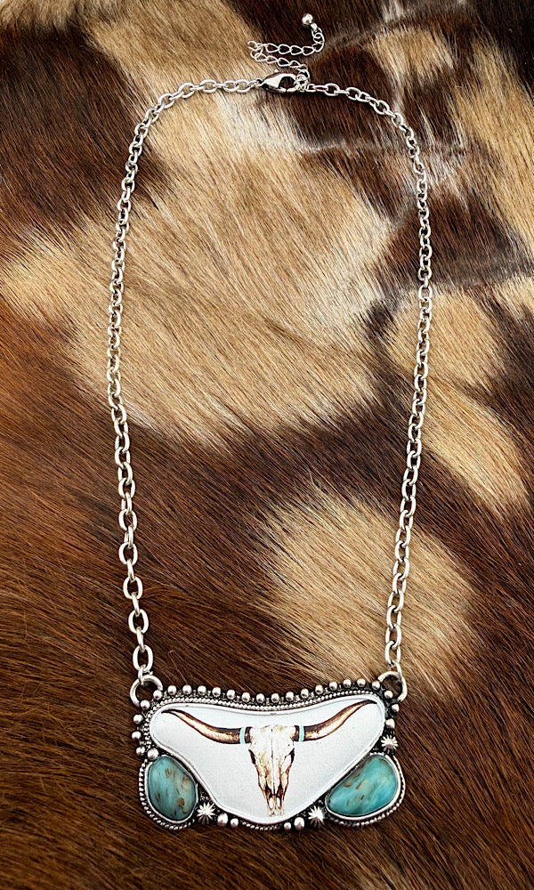 June Longhorn Necklace