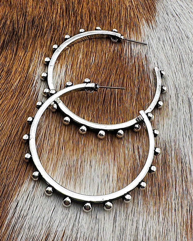 Sam Dotted Hoops