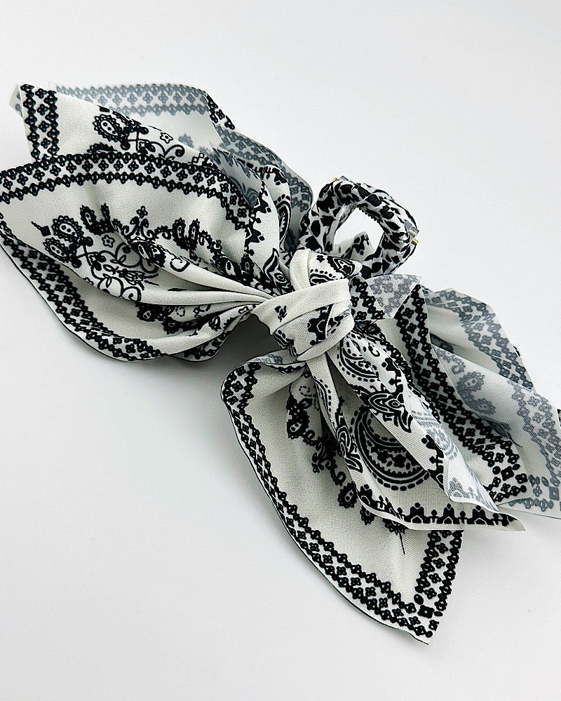 Boho Paisley Hair Clip