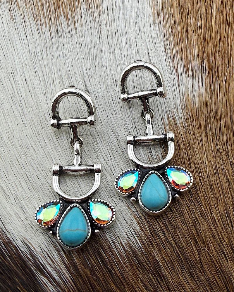 Susannah Horse Bit Earrings