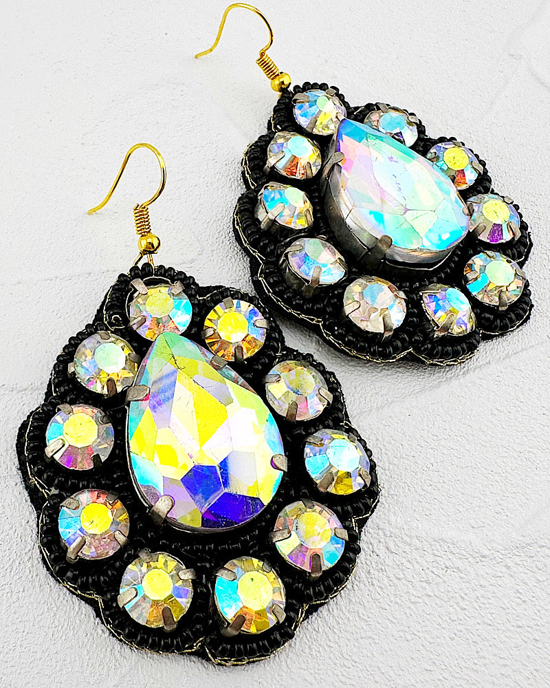 Maggie Jeweled Teardrops