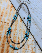 Lonesome Dove Two Strand Necklace