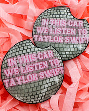 Swiftie Car Coaster Set