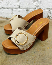 Charlie Studded Mules - Final Sale!