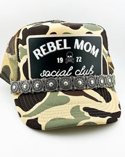 Rebel Mom Chained Trucker Hat