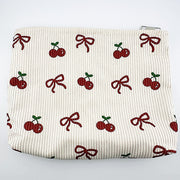 Cherries Large Zip Pouch