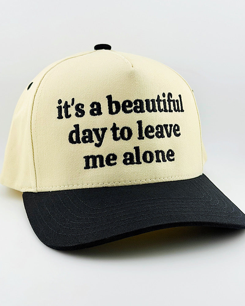 Leave Me Alone Trucker Hat