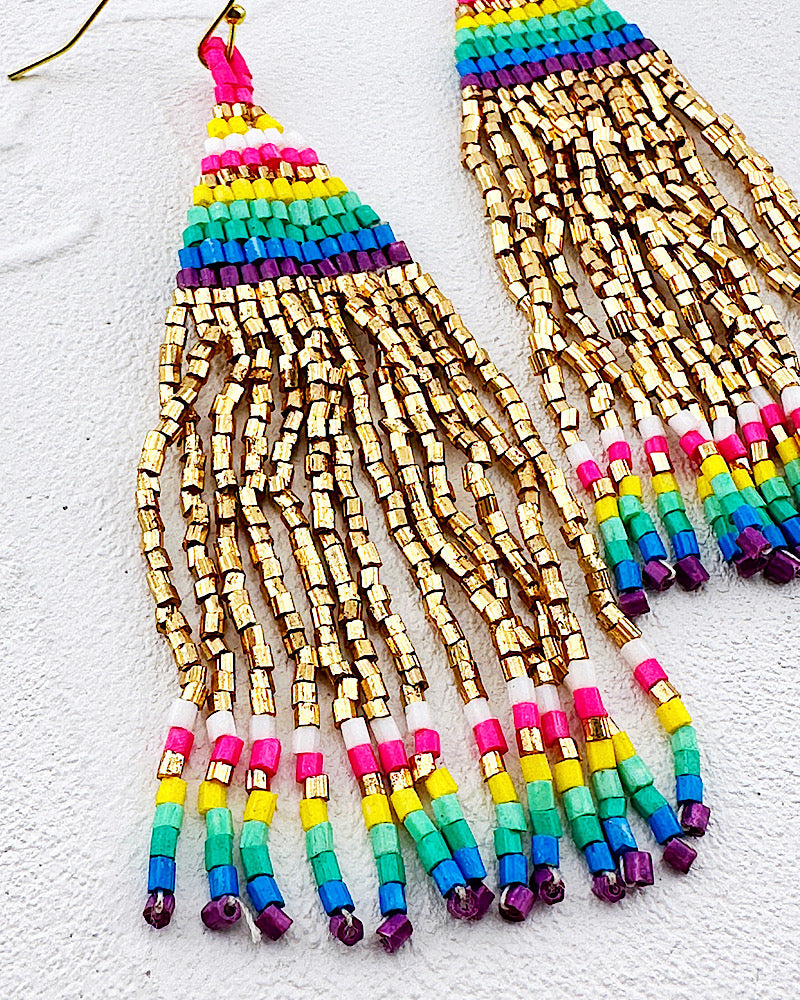 Katrina Fringe Earrings
