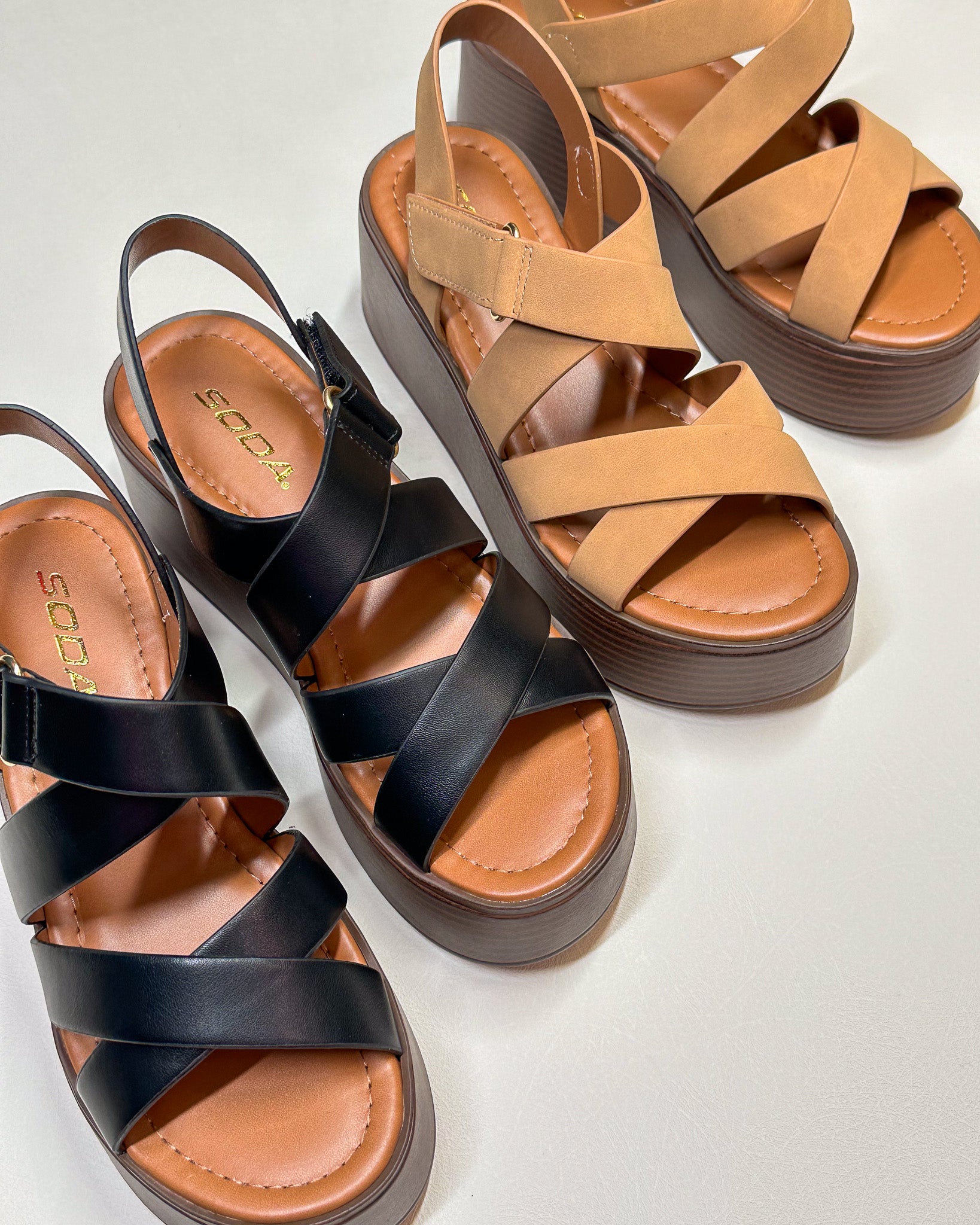 Devon Platform Sandals