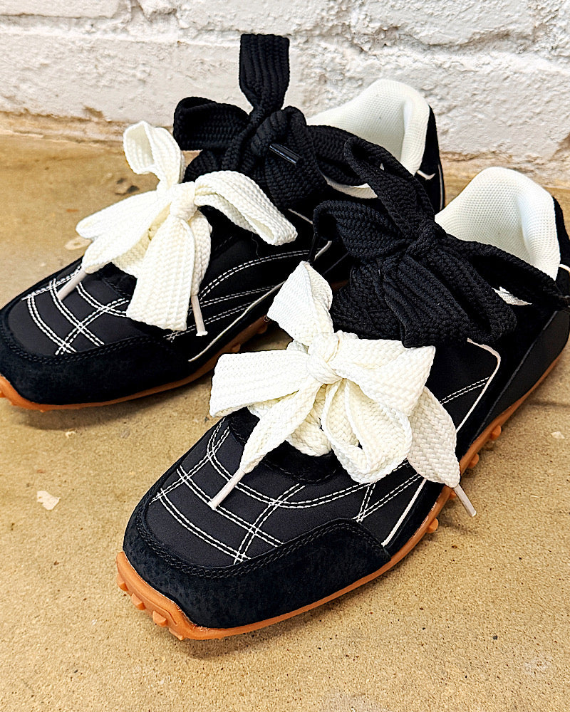 Lainey Black Sneakers