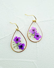 Violet Whisper Earrings