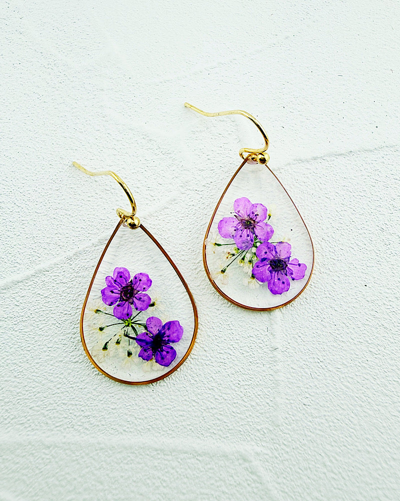 Violet Whisper Earrings