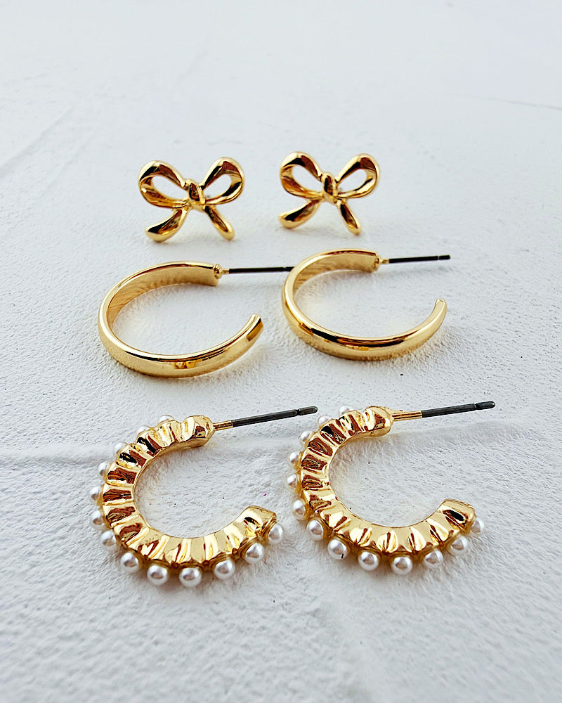Darling Diva Earring Trio