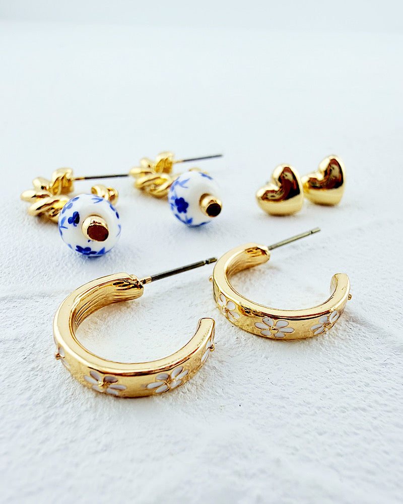 Celeste Earring Trio